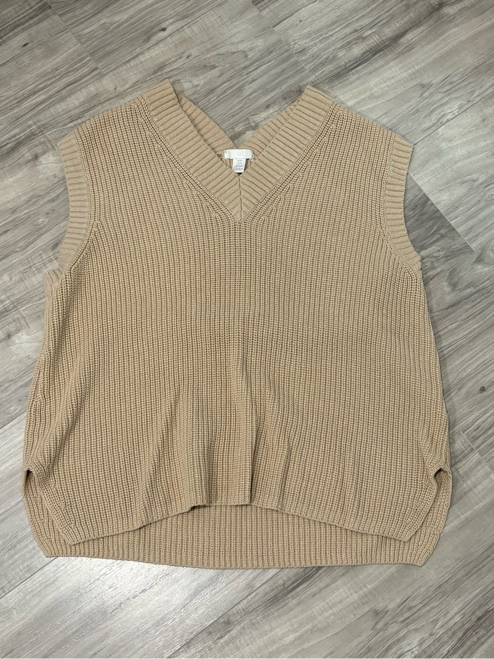 Women’s Sleeveless V-Neck Knit Sweater Vest M